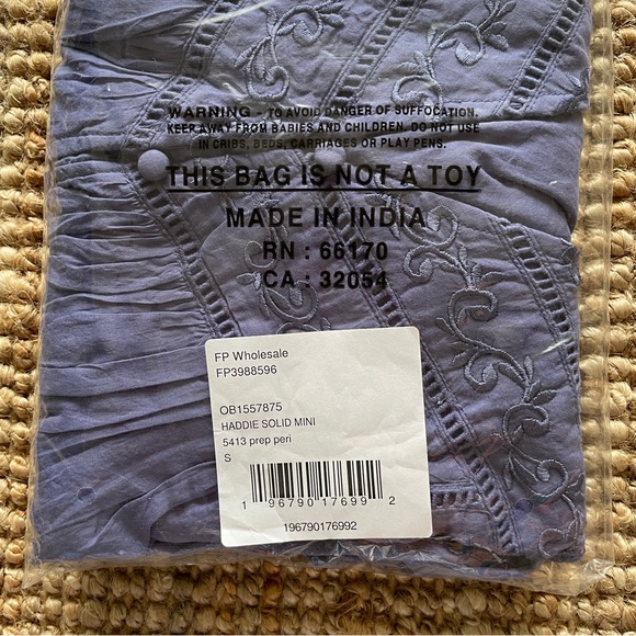 💫Free People Haddie Solid Mini Dress✨ Brand New✨ - Picture 8 of 9